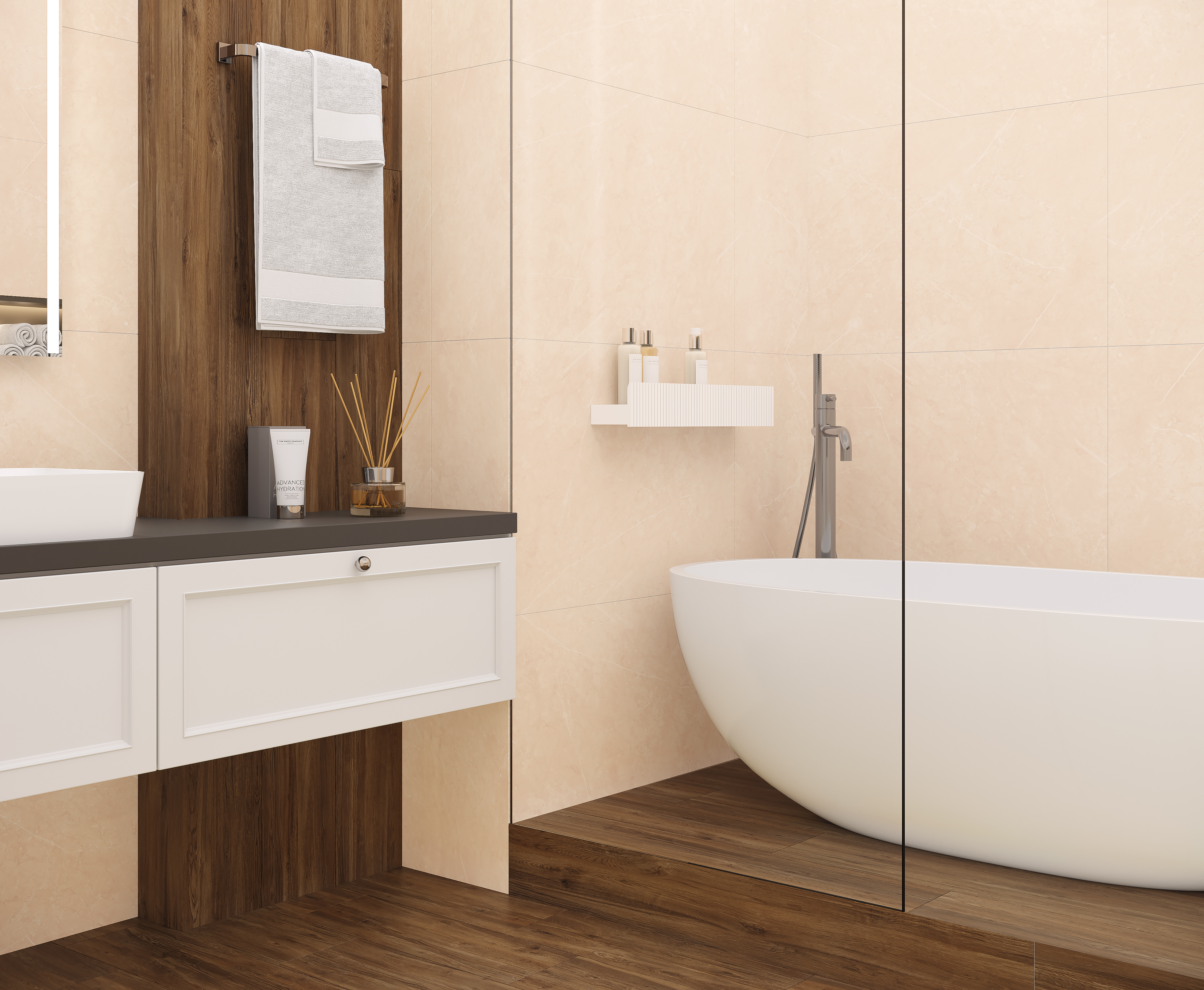 Фото в интерьере для ванной Ceradim Mramor Delight